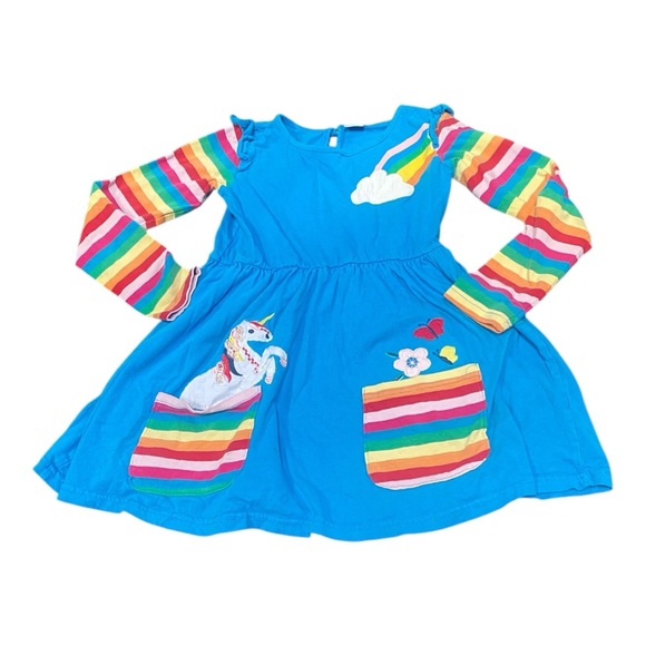 Other - Colorful Unicorn Kids Dress Size 7/8